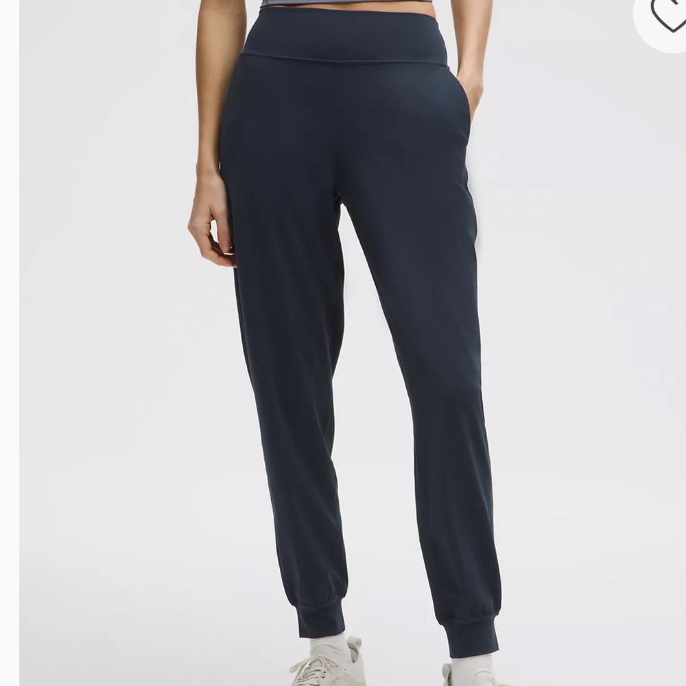 Lululemon Align Jogger 28 Navy Blue Nulu Yoga Pants LW5CQ2S Size 14 - Picture 2 of 8